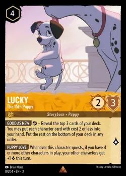 Lucky - The 15th Puppy #8 · Disney Lorcana