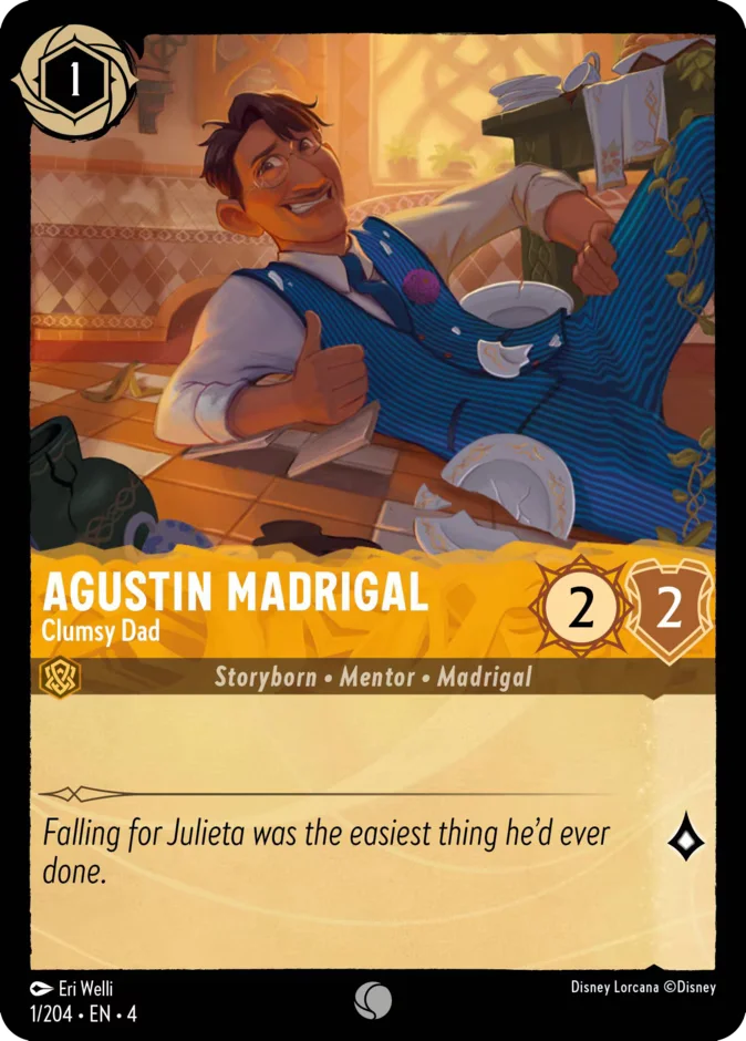 Agustin Madrigal - Clumsy Dad 「4-1」「EN」
