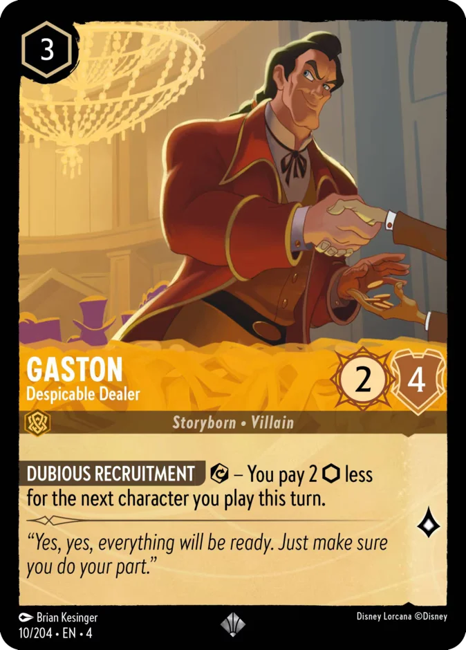 Gaston - Despicable Dealer 「4-10」「EN」