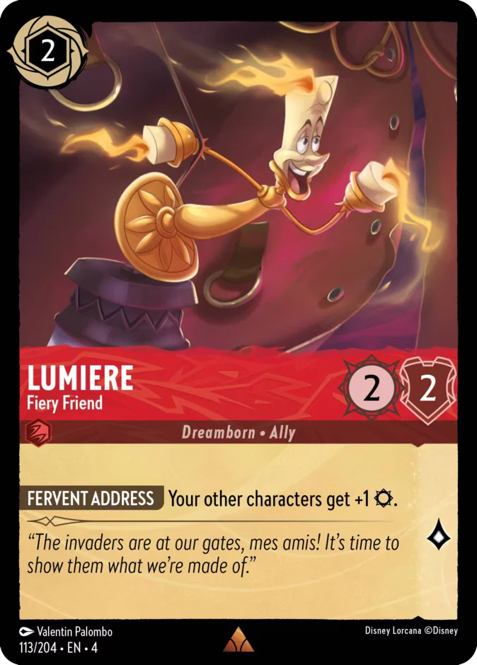 Lumiere - Fiery Friend 「4-113」「EN」
