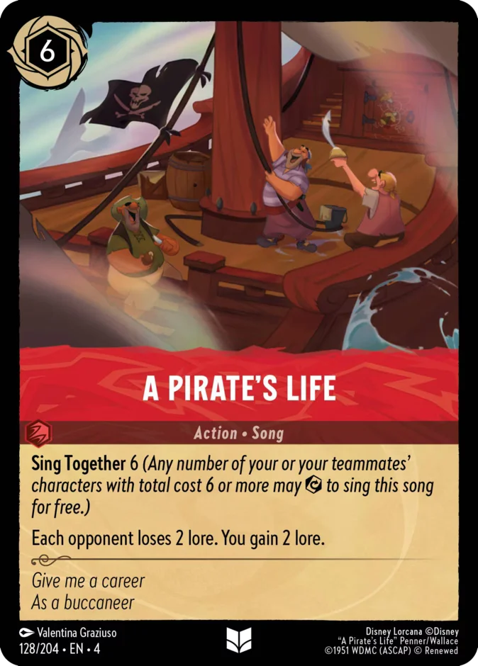 A Pirate's Life 「4-128」「EN」
