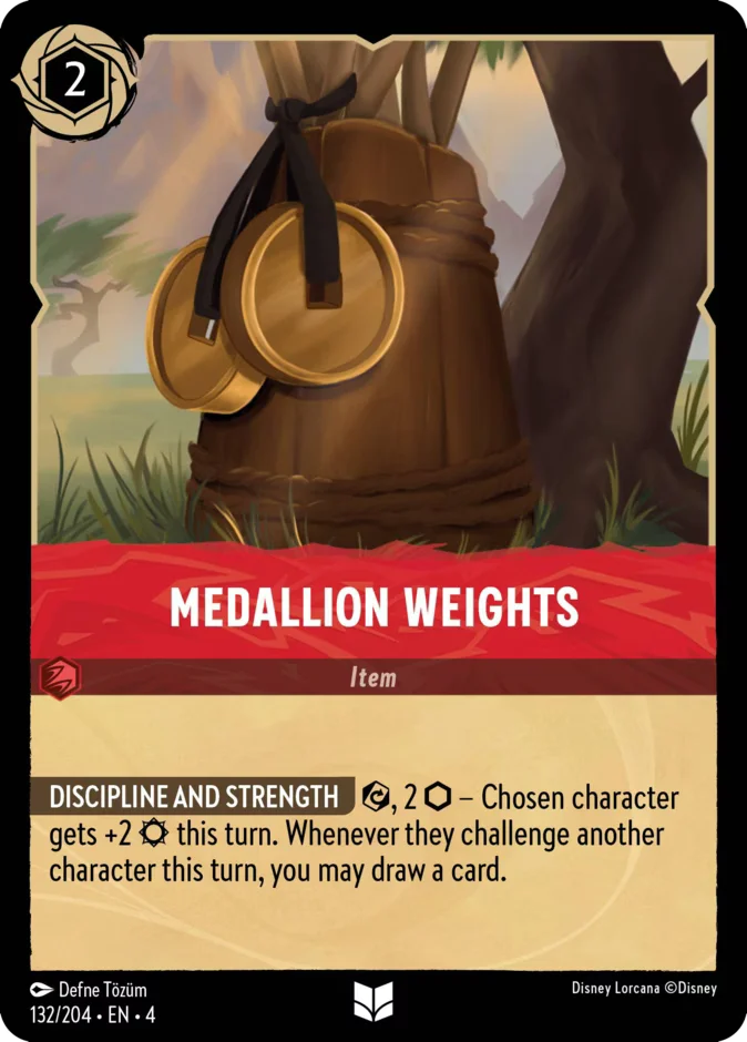 Medallion Weights 「4-132」「EN」