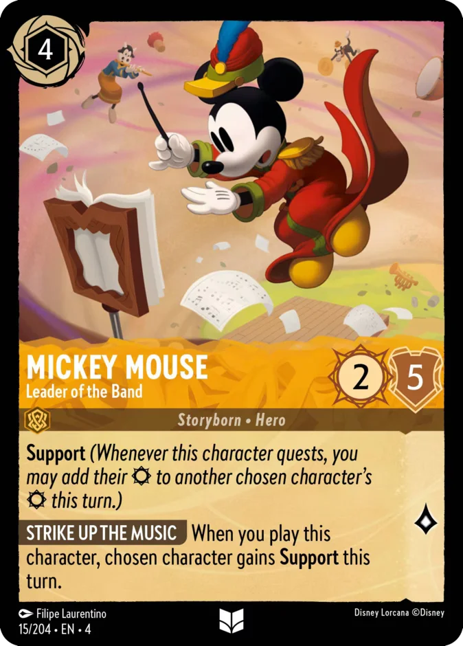 Mickey Mouse - Leader of the Band 「4-15」「EN」
