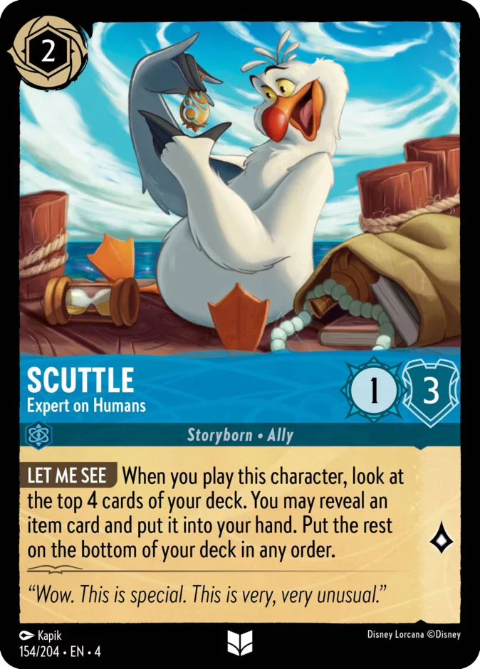 Scuttle - Expert on Humans 「4-154」「EN」