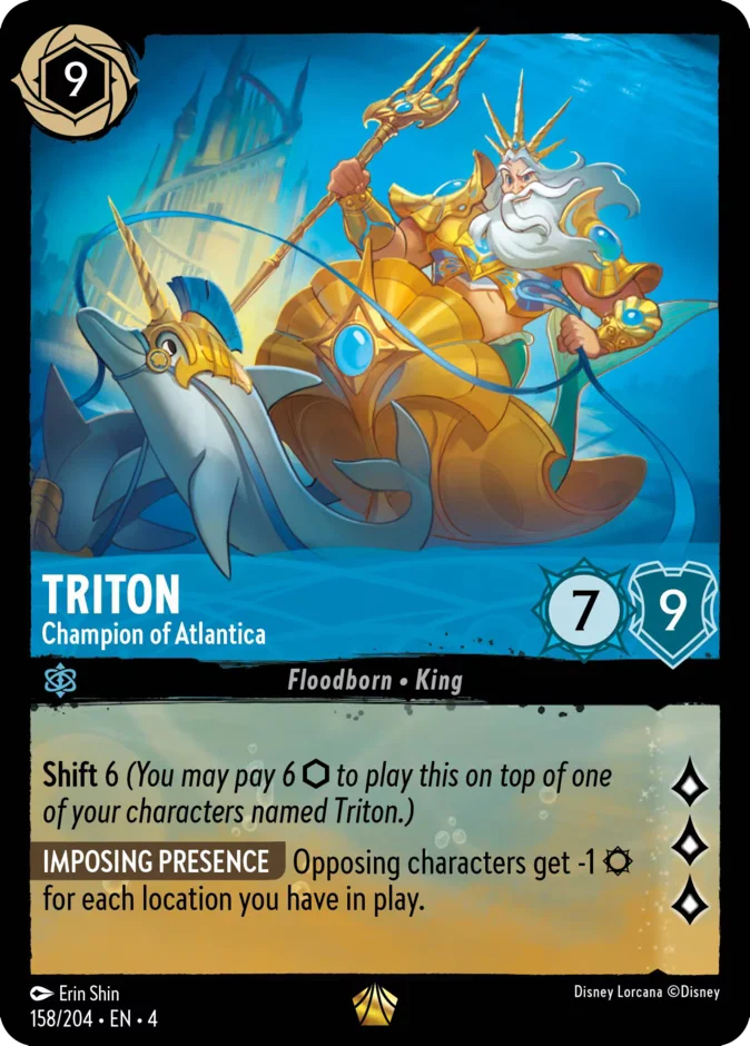Triton - Champion of Atlantica 「4-158」「EN」