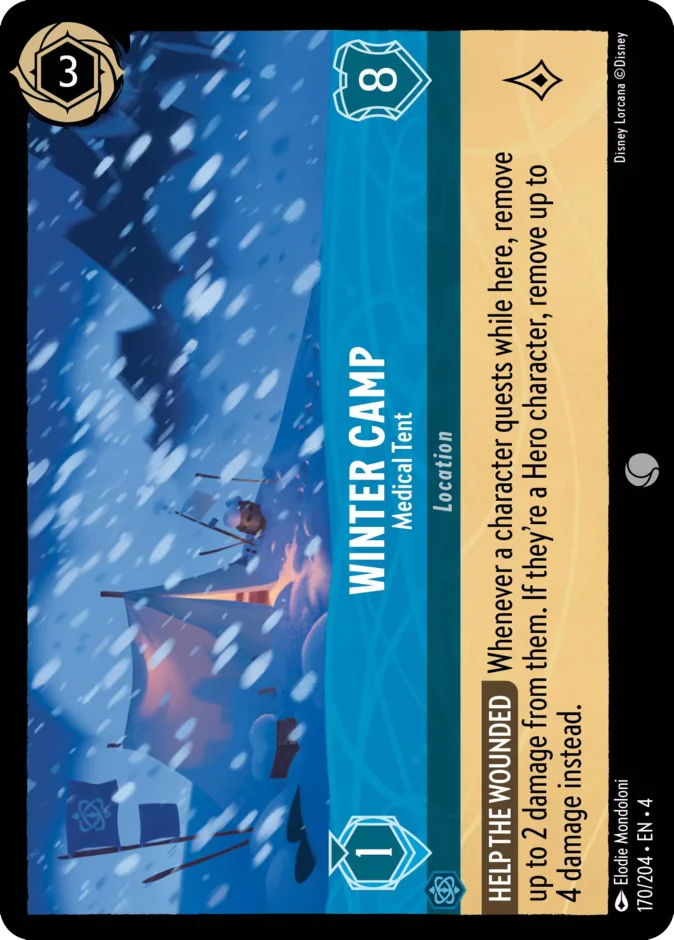 Winter Camp - Medical Tent 「4-170」「EN」