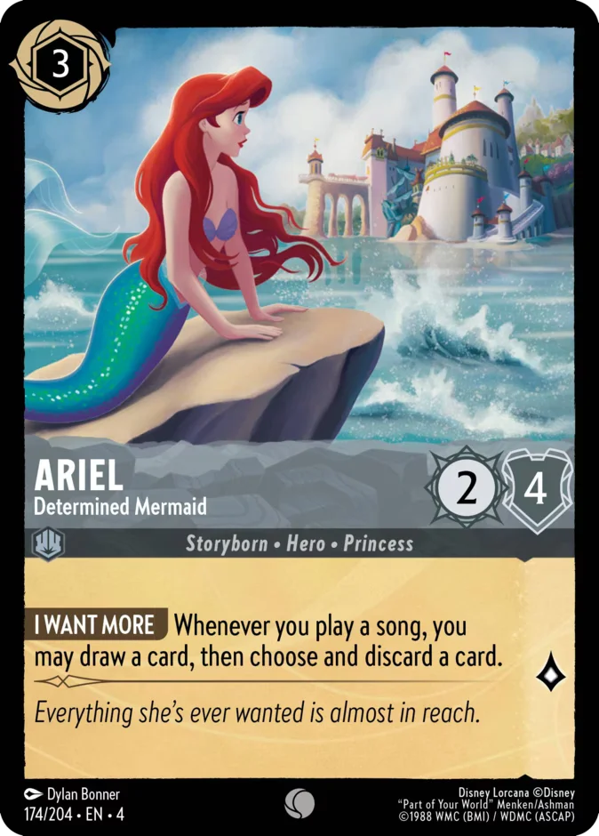 Ariel - Determined Mermaid 「4-174」「EN」