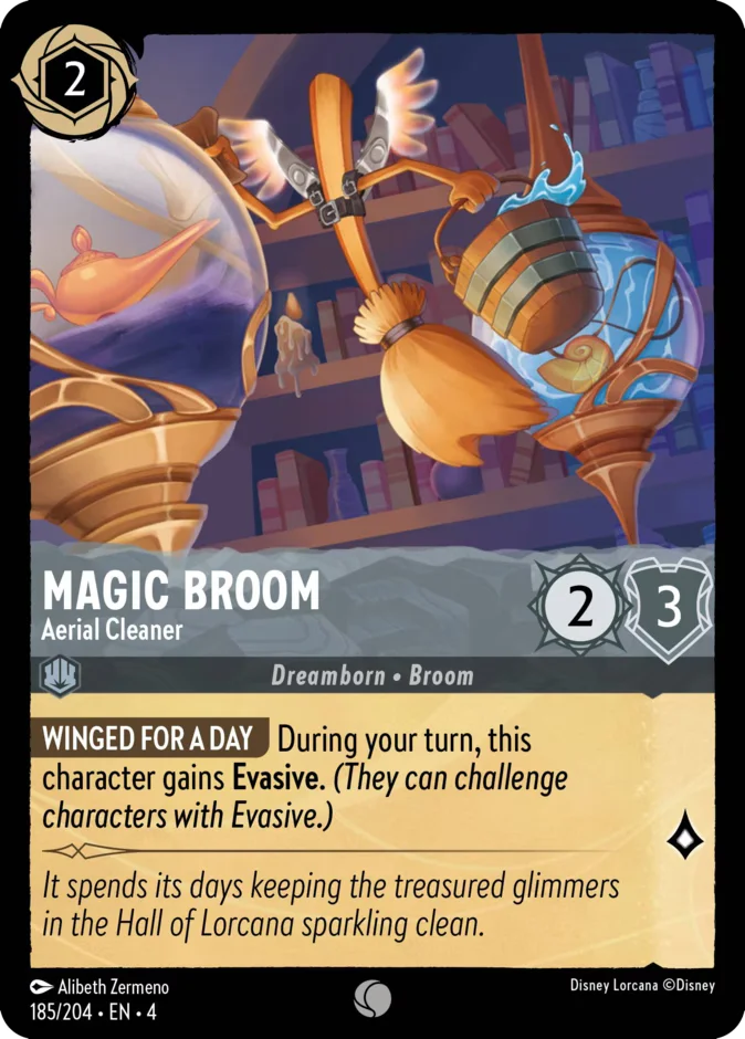 Magic Broom - Aerial Cleaner 「4-185」「EN」