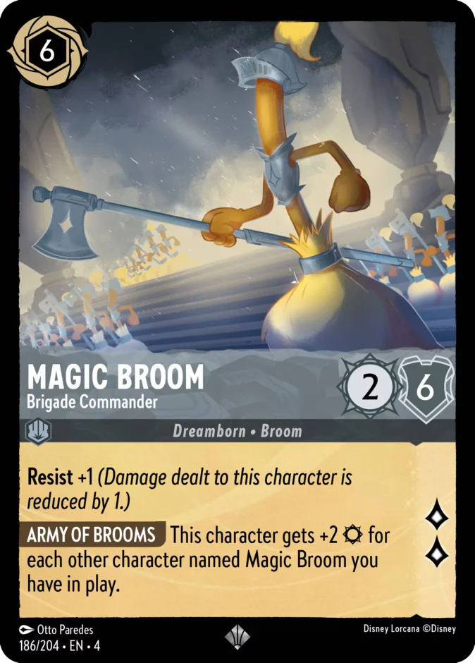 Magic Broom - Brigade Commander 「4-186」「EN」