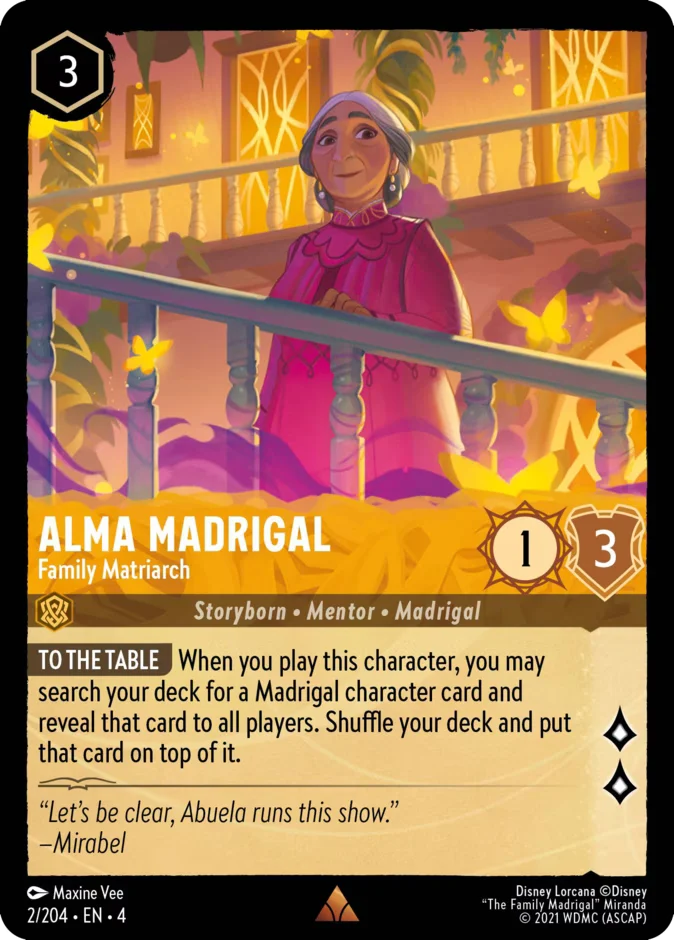 Alma Madrigal - Family Matriarch 「4-2」「EN」