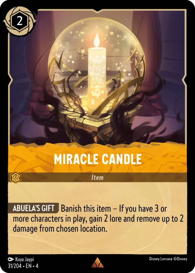 Miracle Candle 「4-31」「EN」