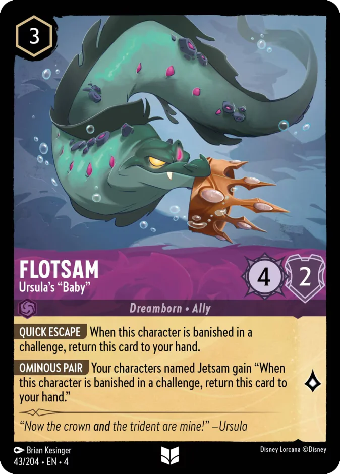 Flotsam - Ursula's "Baby" 「4-43」「EN」