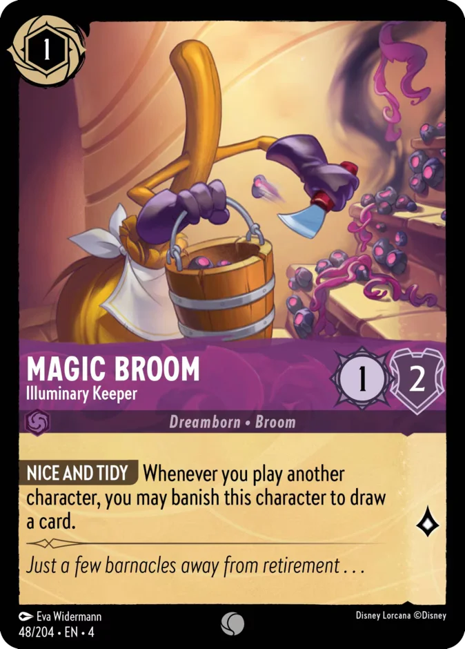 Magic Broom - Illuminary Keeper 「4-48」「EN」