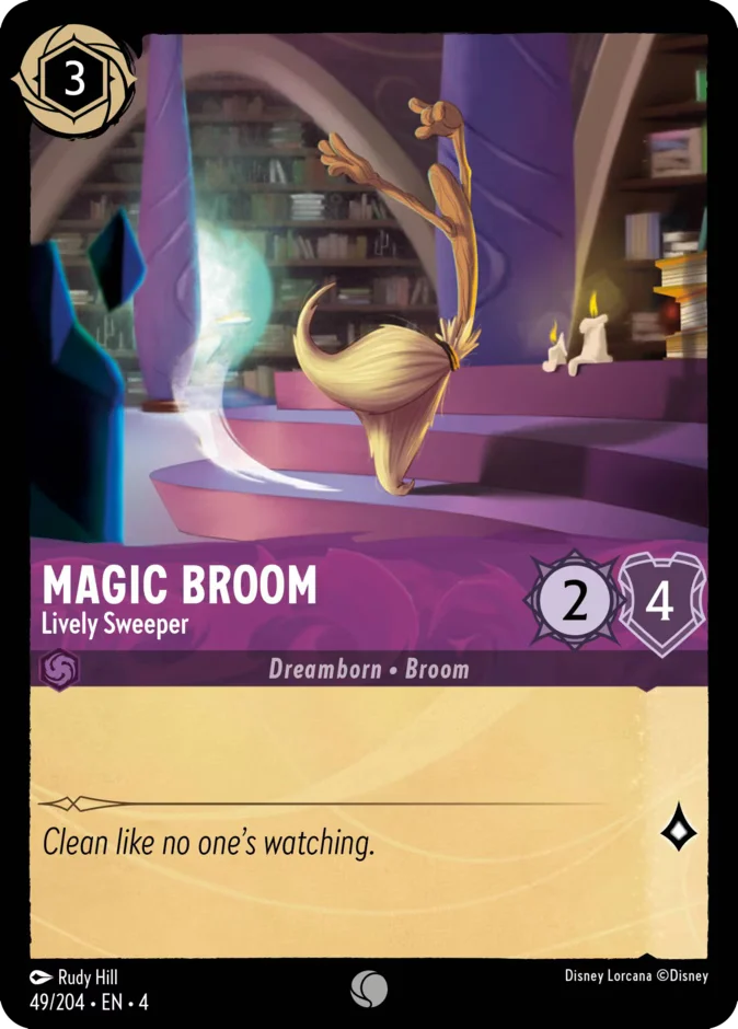 Magic Broom - Lively Sweeper 「4-49」「EN」