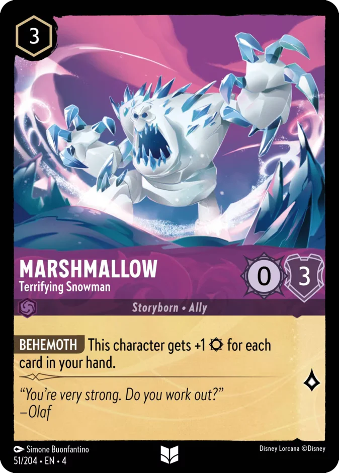 Marshmallow - Terrifying Snowman 「4-51」「EN」