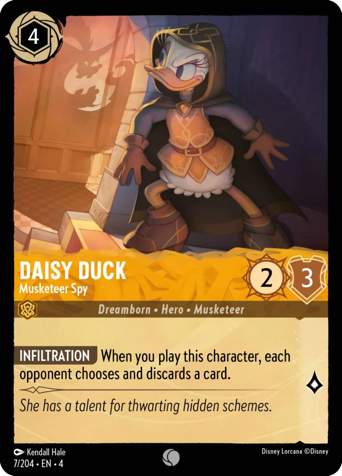 Daisy Duck - Musketeer Spy 「4-7」「EN」