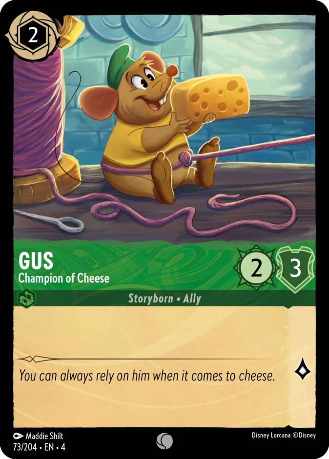 Gus - Champion of Cheese 「4-73」「EN」