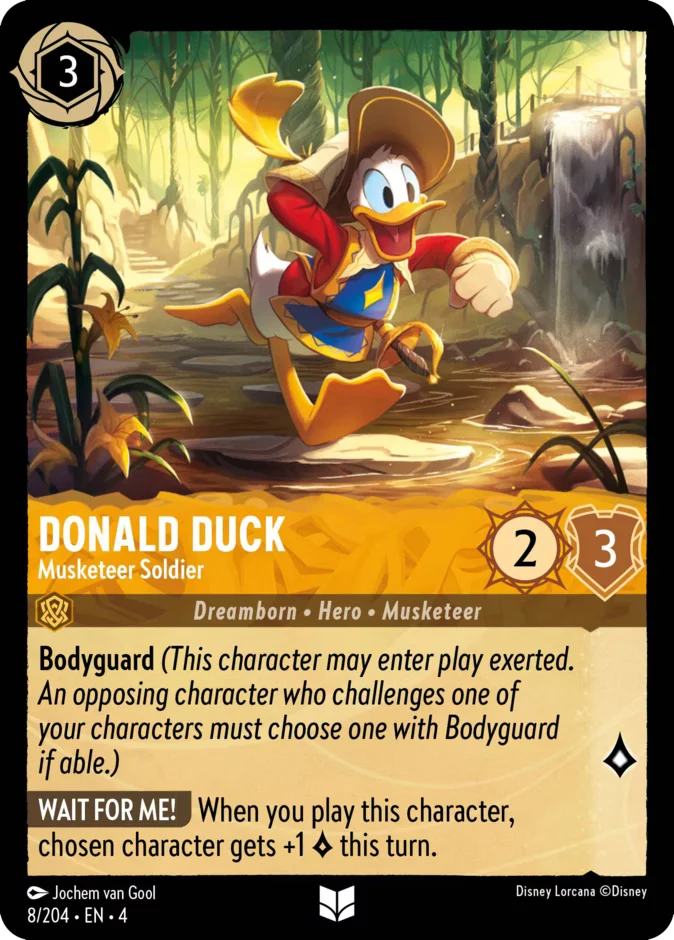 Donald Duck - Musketeer Soldier 「4-8」「EN」