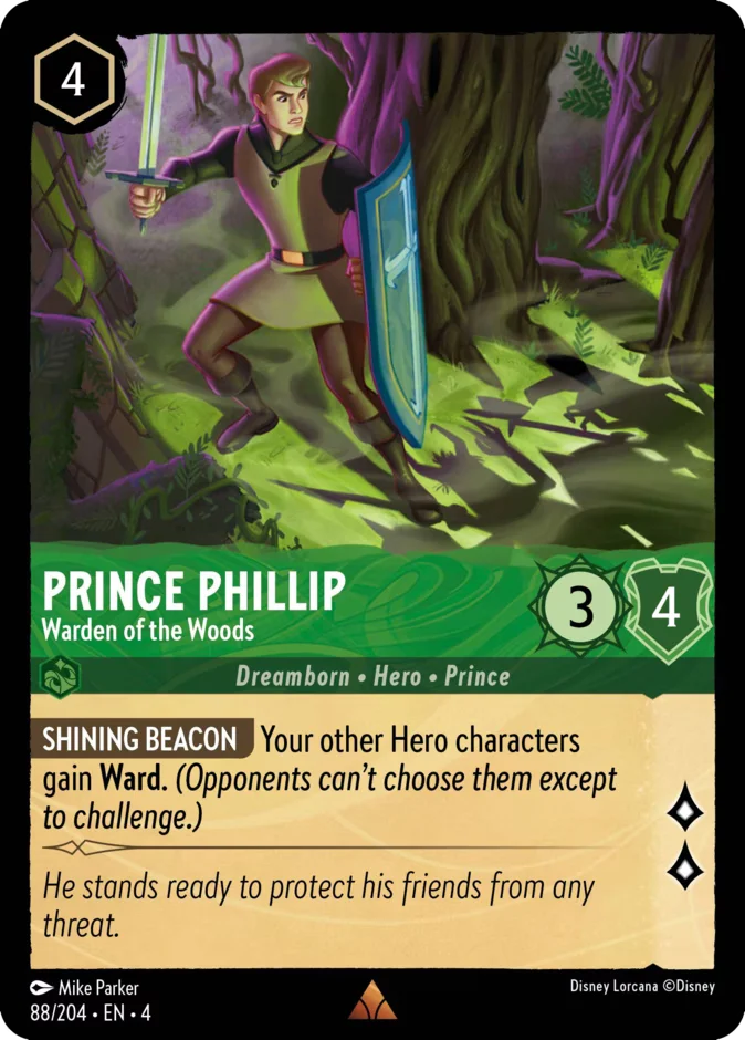 Prince Phillip - Warden of the Woods 「4-88」「EN」
