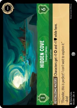 Hidden Cove - Tranquil Haven #101 · Disney Lorcana