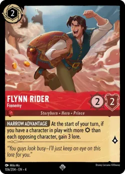 Flynn Rider - Frenemy #106 · Disney Lorcana
