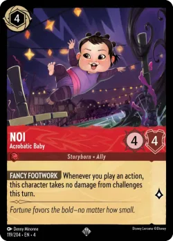 Noi - Acrobatic Baby #119 · Disney Lorcana