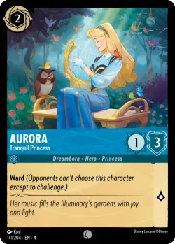 Aurora - Tranquil Princess #141 · Disney Lorcana