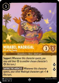 Mirabel Madrigal - Gift of the Family #18 · Disney Lorcana