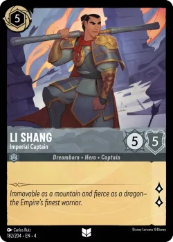 Li Shang - Imperial Captain 「4-182」「EN」
