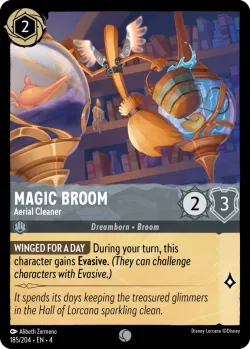 Magic Broom - Aerial Cleaner 「4-185」「EN」