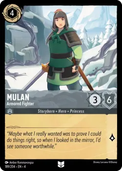 Mulan - Armored Fighter 「4-189」「EN」
