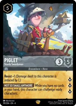 Piglet - Sturdy Swordsman 「4-191」「EN」