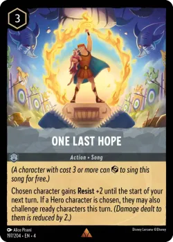 One Last Hope 「4-197」「EN」