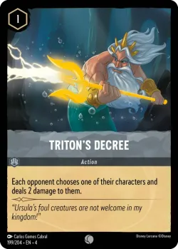 Triton's Decree 「4-199」「EN」