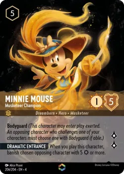 Minnie Mouse - Musketeer Champion 「4-206」「EN」
