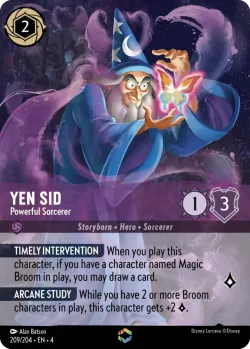 Yen Sid - Powerful Sorcerer 「4-209」「EN」