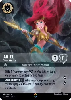 Ariel - Sonic Warrior 「4-220」「EN」