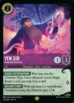 Yen Sid - Powerful Sorcerer 「4-223」「EN」