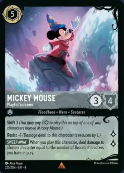 Mickey Mouse - Playful Sorcerer 「4-225」「EN」