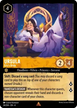 Ursula - Eric's Bride #24 · Disney Lorcana