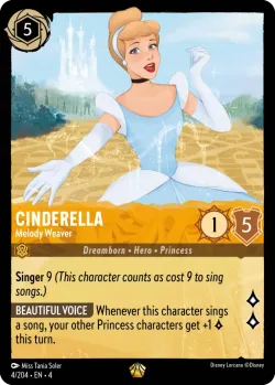 Cinderella - Melody Weaver #4 · Disney Lorcana