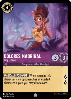 Dolores Madrigal - Easy Listener #41 · Disney Lorcana