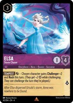 Elsa - Storm Chaser #42 · Disney Lorcana