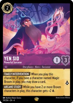Yen Sid - Powerful Sorcerer #59 · Disney Lorcana