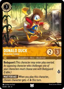 Donald Duck - Musketeer Soldier #8 · Disney Lorcana