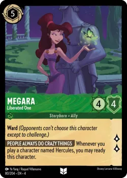 Megara - Liberated One #80 · Disney Lorcana