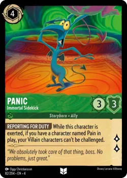 Panic - Immortal Sidekick #82 · Disney Lorcana