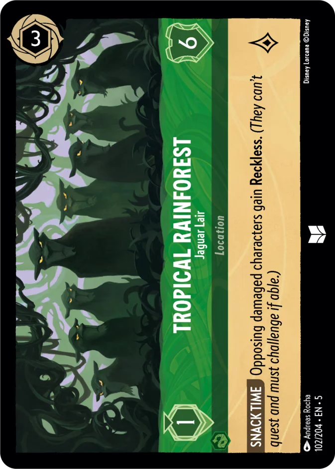 Tropical Rainforest - Jaguar Lair 「5-102」「EN」