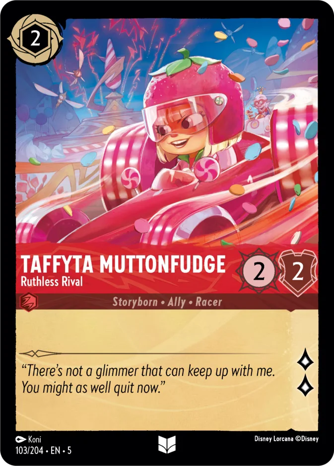 Taffyta Muttonfudge - Ruthless Rival 「5-103」「EN」