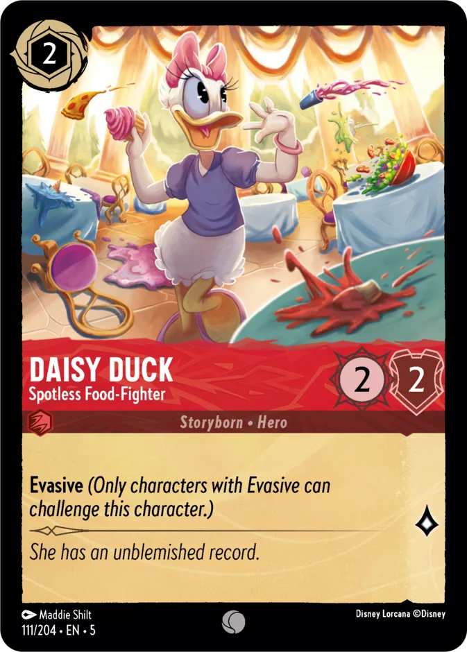 Daisy Duck - Spotless Food-Fighter 「5-111」「EN」